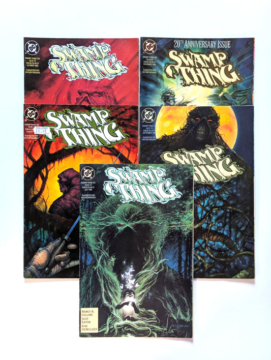 Saga of the Swamp Thing #121-125 Collection DC Vertigo Comic Books