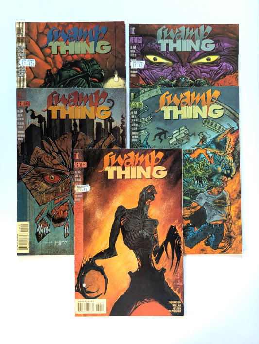 Saga of the Swamp Thing #143-147 Collection DC Vertigo Comic Books