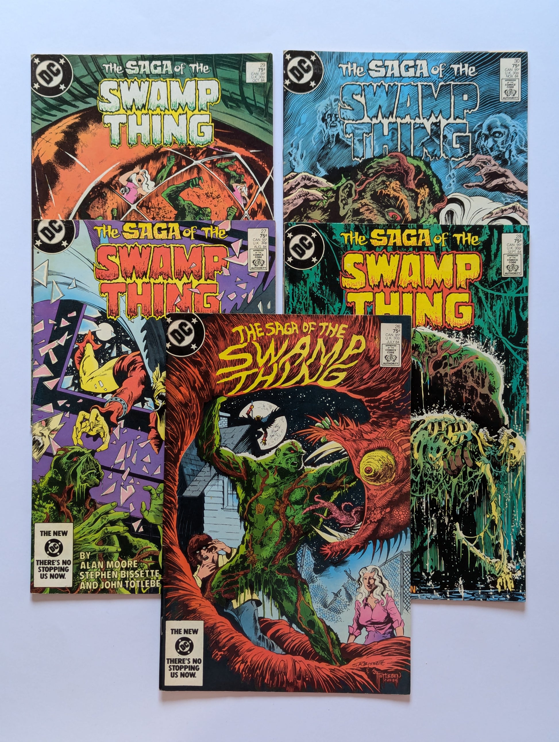 Saga of the Swamp Thing #26-30 Collection DC Vertigo Comic Books