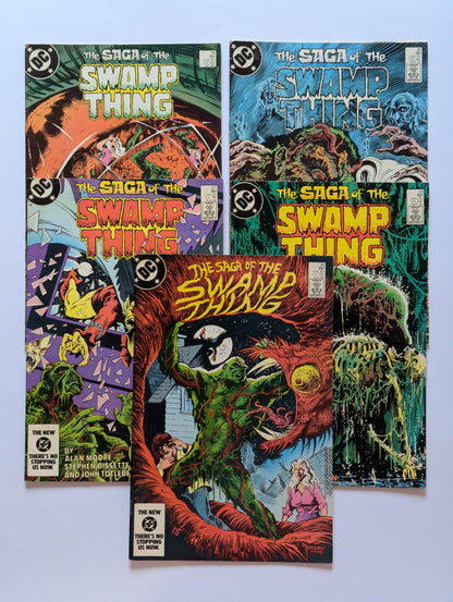 Saga of the Swamp Thing #26-30 Collection DC Vertigo Comic Books