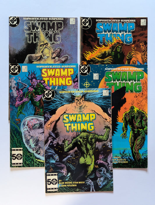 Saga of the Swamp Thing #38-42 Collection DC Vertigo Comic Books