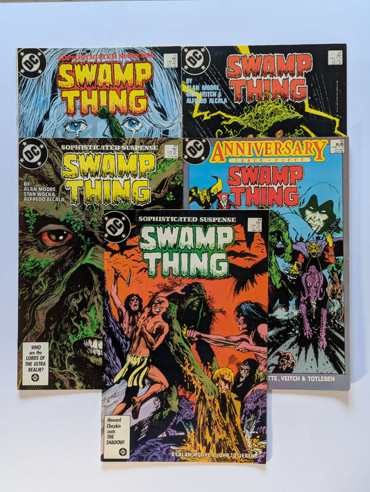 Saga of the Swamp Thing #48-52 Collection DC Vertigo Comic Books