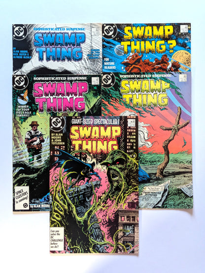 Saga of the Swamp Thing #53-57 Collection DC Vertigo Comic Books