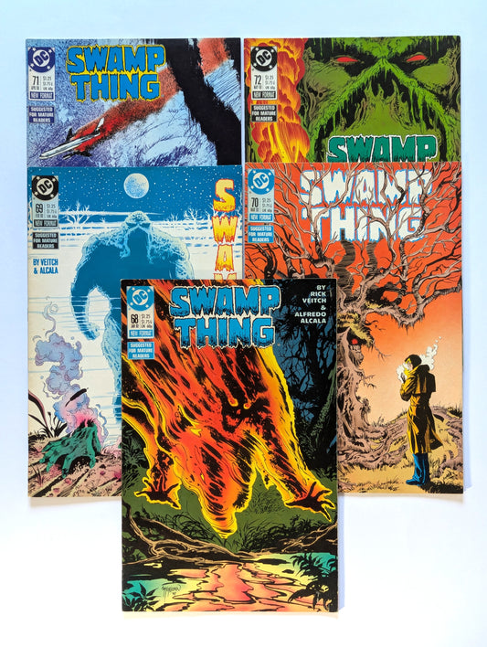 Saga of the Swamp Thing #68-72 Collection DC Vertigo Comic Books