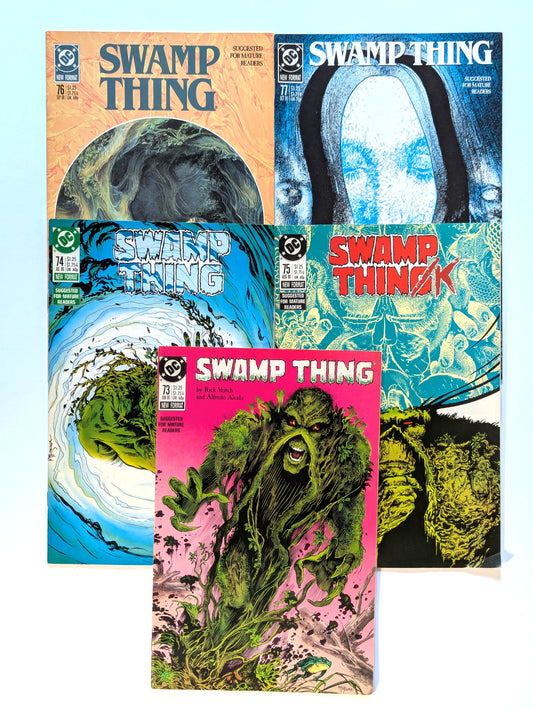 Saga of the Swamp Thing #73-77 Collection DC Vertigo Comic Books