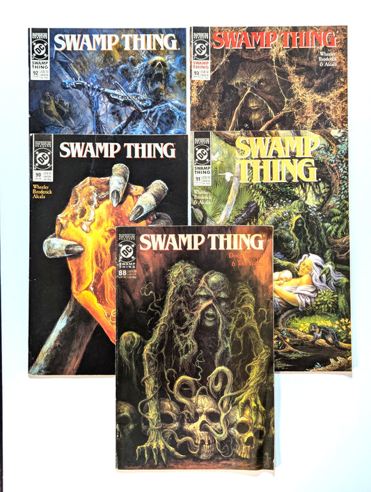 Saga of the Swamp Thing #89-93 Collection DC Vertigo Comic Books