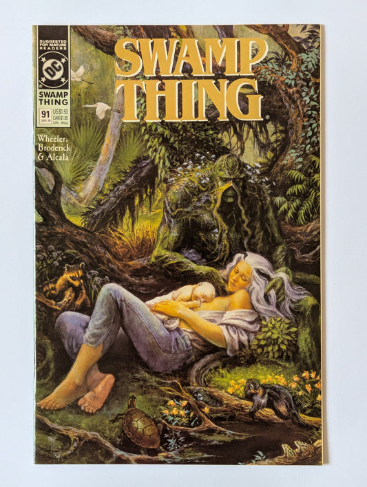 Swamp Thing #91 DC Vertigo Comic Book
