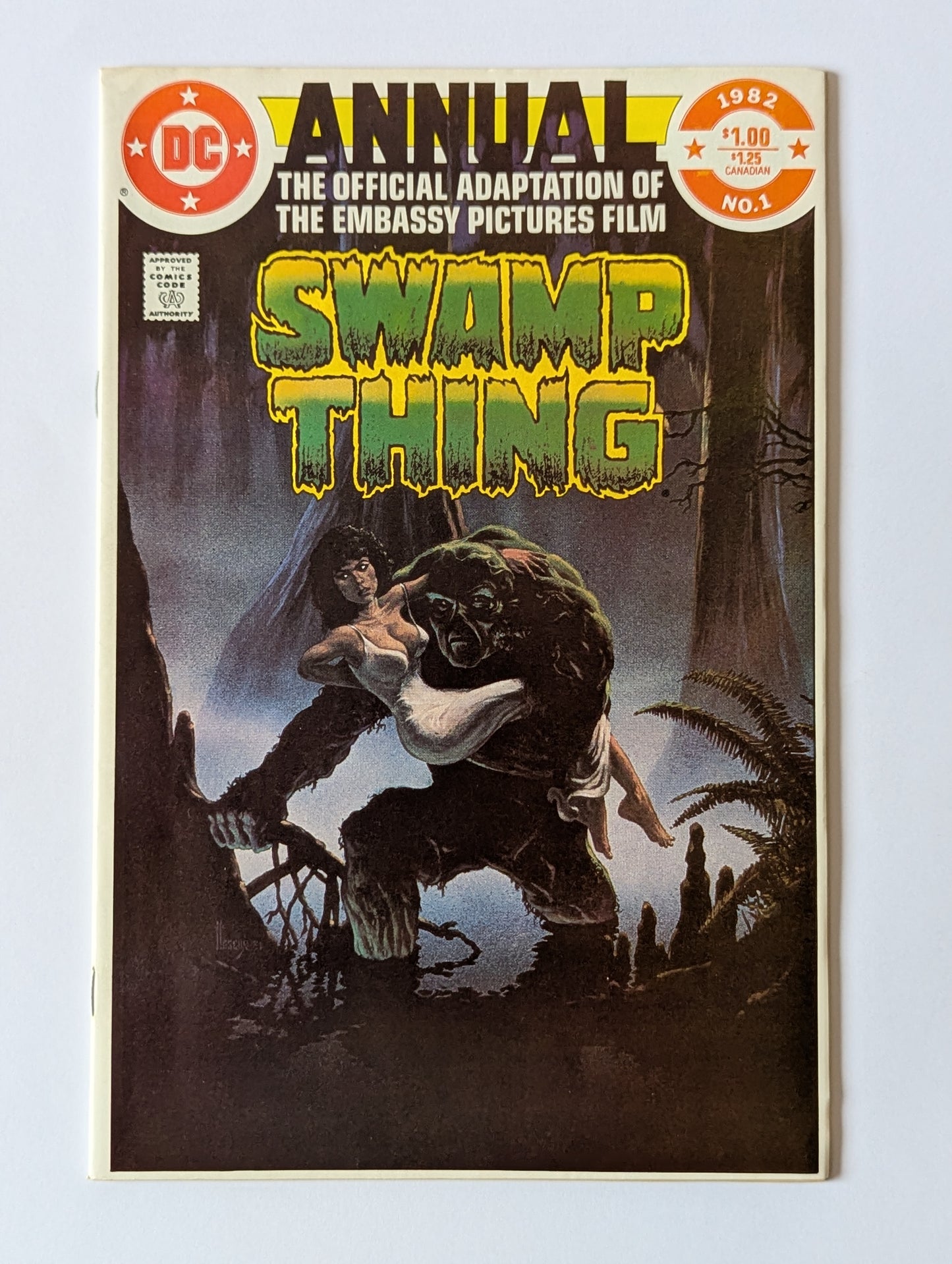 Swamp Thing Annual #1 DC Vertigo Comic Book