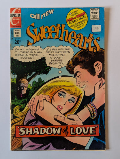 Sweethearts #135 Charlton Comic Book