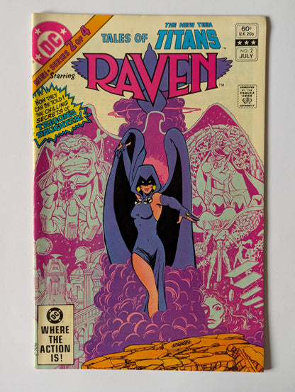 Tales of the New Teen Titans #2 DC Comic Book