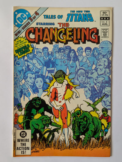 Tales of the New Teen Titans #3 DC Comic Book