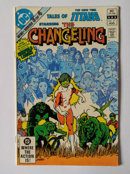 Tales of the New Teen Titans #3 DC Comic Book