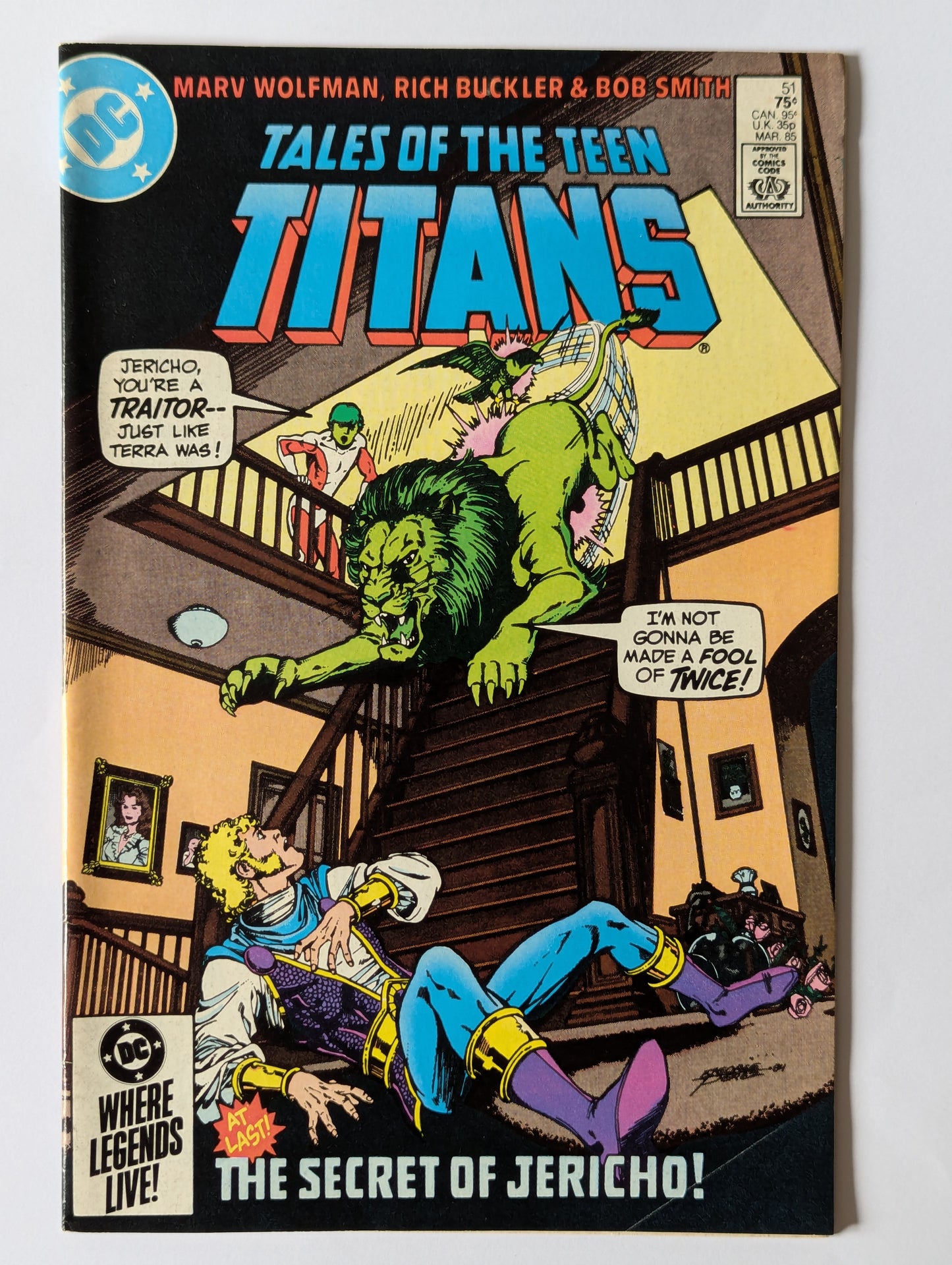 Tales of the Teen Titans #51 DC Comic Book