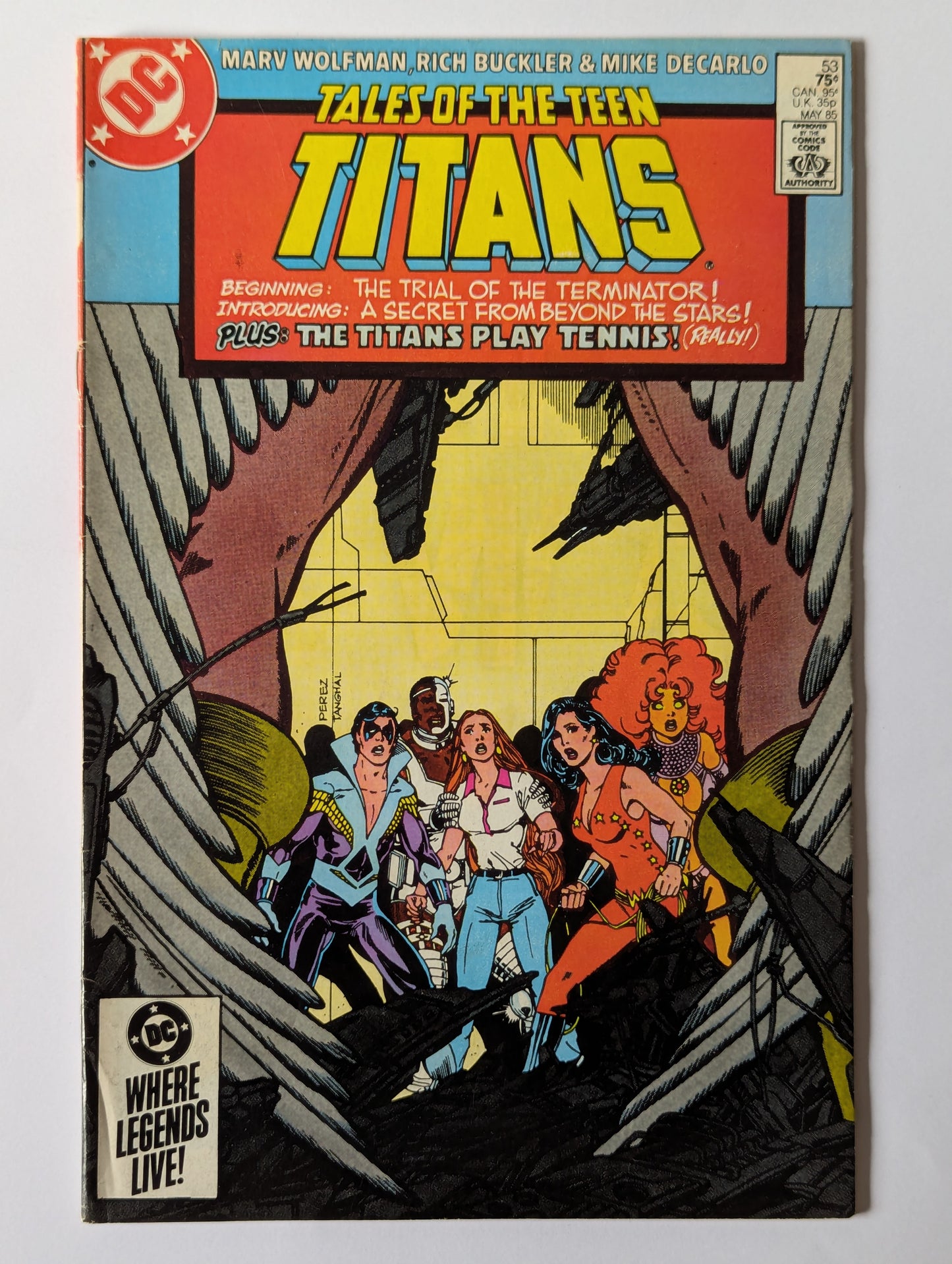 Tales of the Teen Titans #53 DC Comic Book