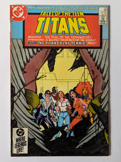 Tales of the Teen Titans #53 DC Comic Book