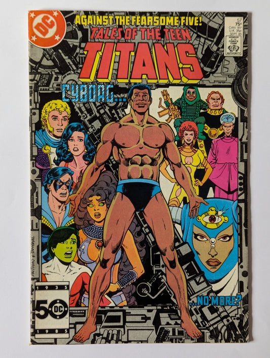 Tales of the Teen Titans #57 DC Comic Book