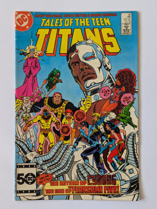 Tales of the Teen Titans #58 DC Comic Book