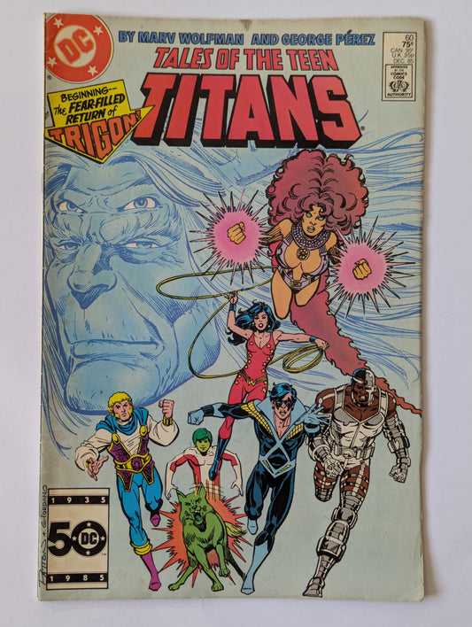 Tales of the Teen Titans #60 DC Comic Book