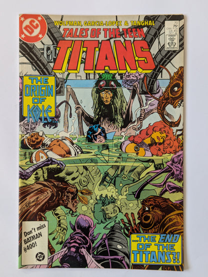 Tales of the Teen Titans #70 DC Comic Book