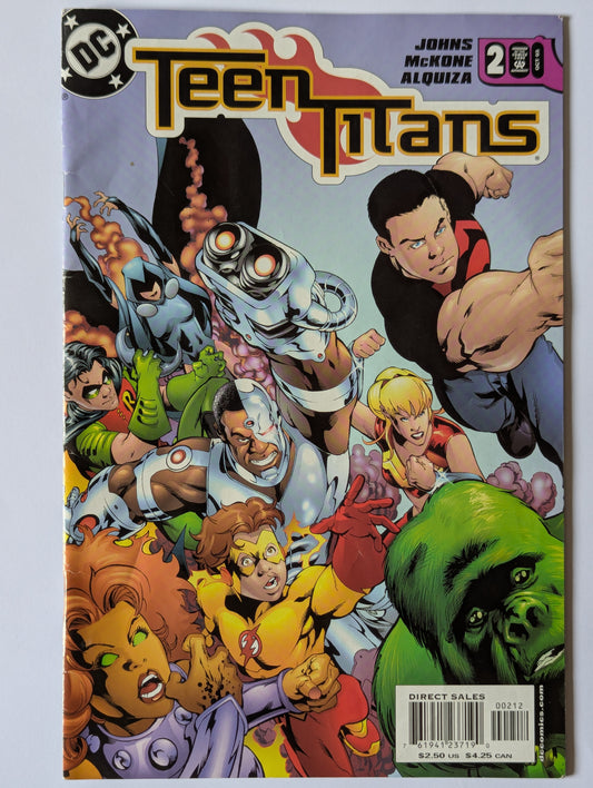 Teen Titans #2 DC Comic Book