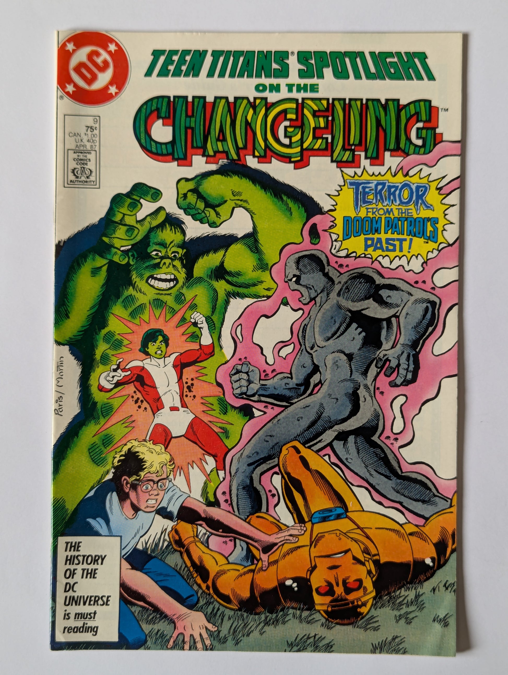 Teen Titans Spotlight #9 DC Comic Book