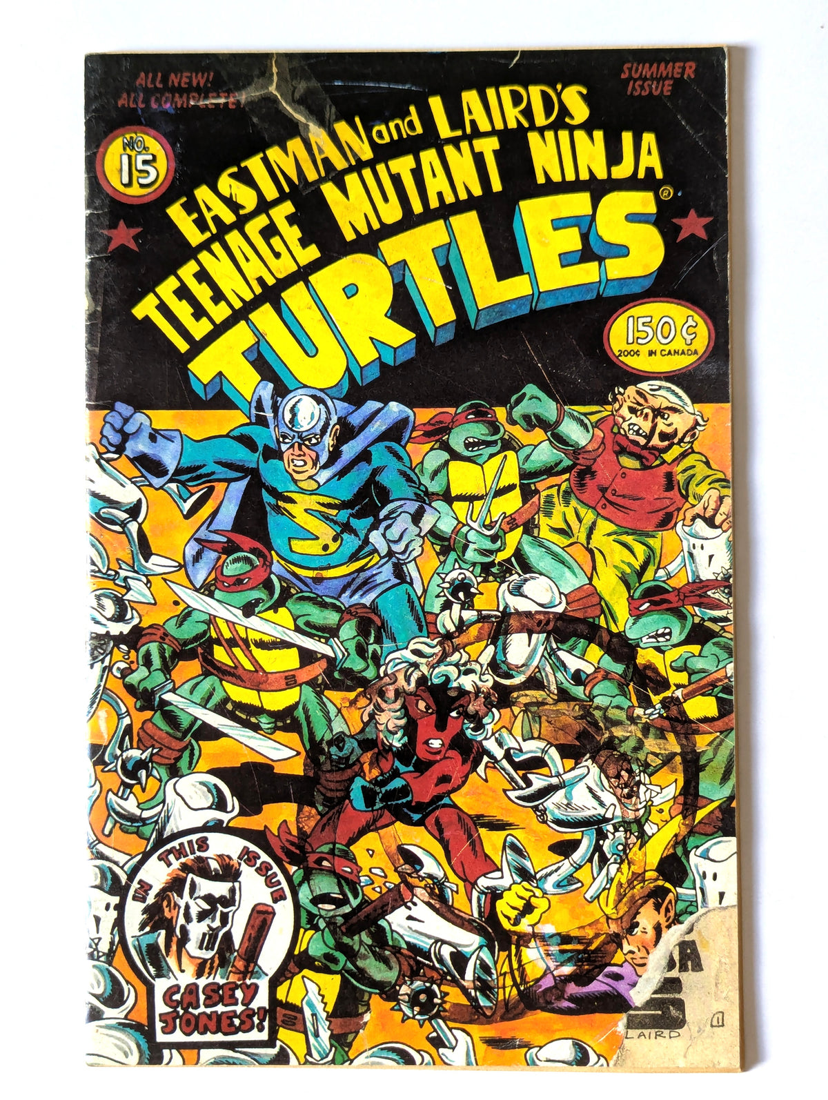 Teenage Mutant Ninja Turtles #15 Mirage Comic Book