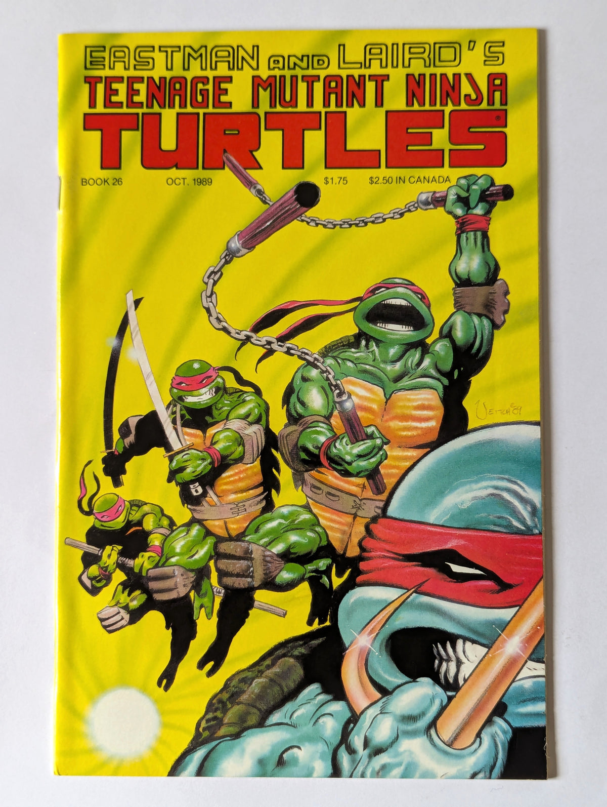 Teenage Mutant Ninja Turtles #26 Mirage Comic Book