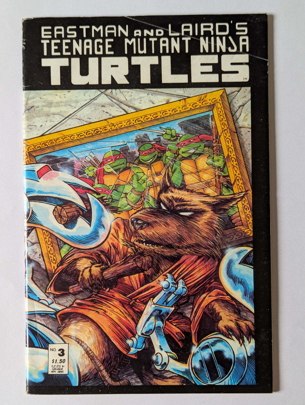 Teenage Mutant Ninja Turtles #3 Mirage Comic Book