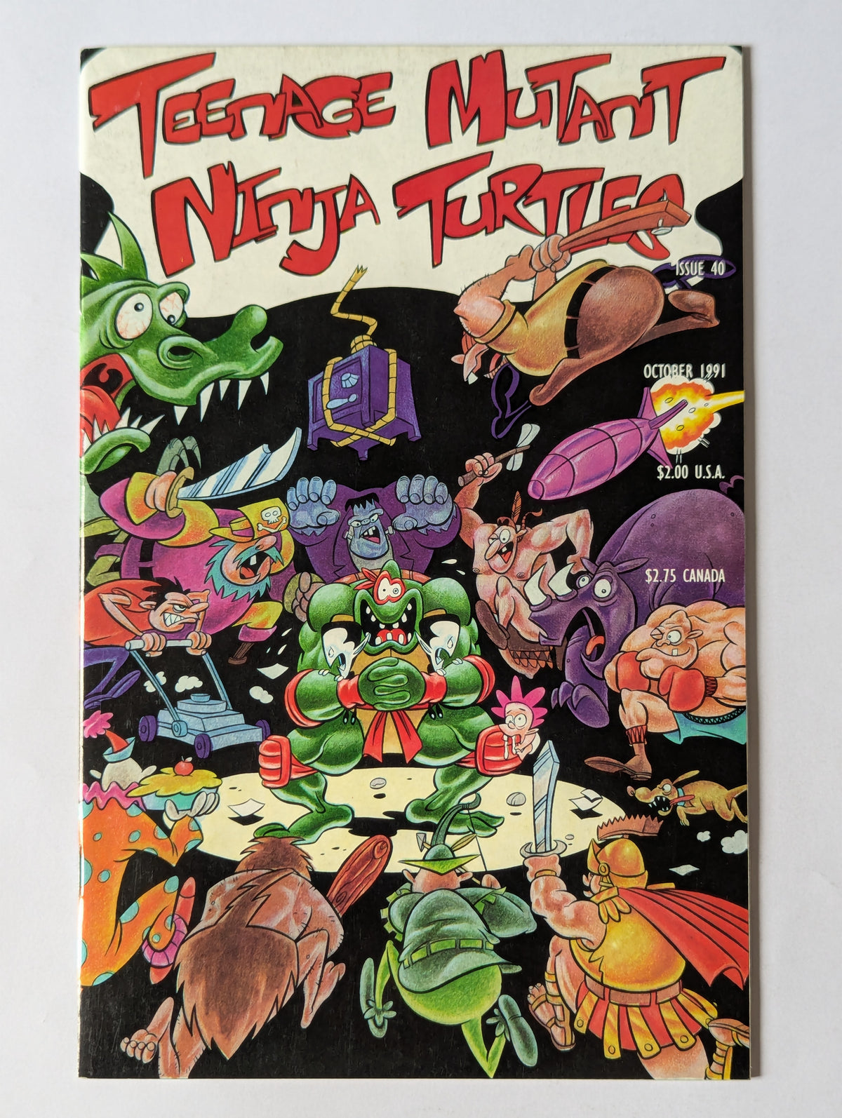 Teenage Mutant Ninja Turtles #40 Mirage Comic Book