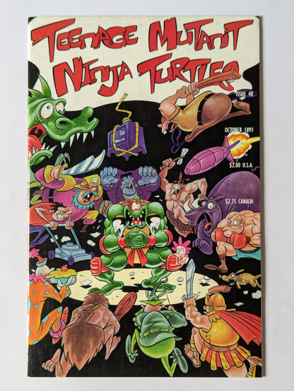 Teenage Mutant Ninja Turtles #40 Mirage Comic Book