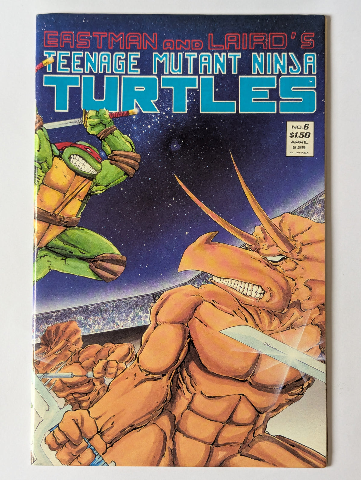 Teenage Mutant Ninja Turtles #6 Mirage Comic Book