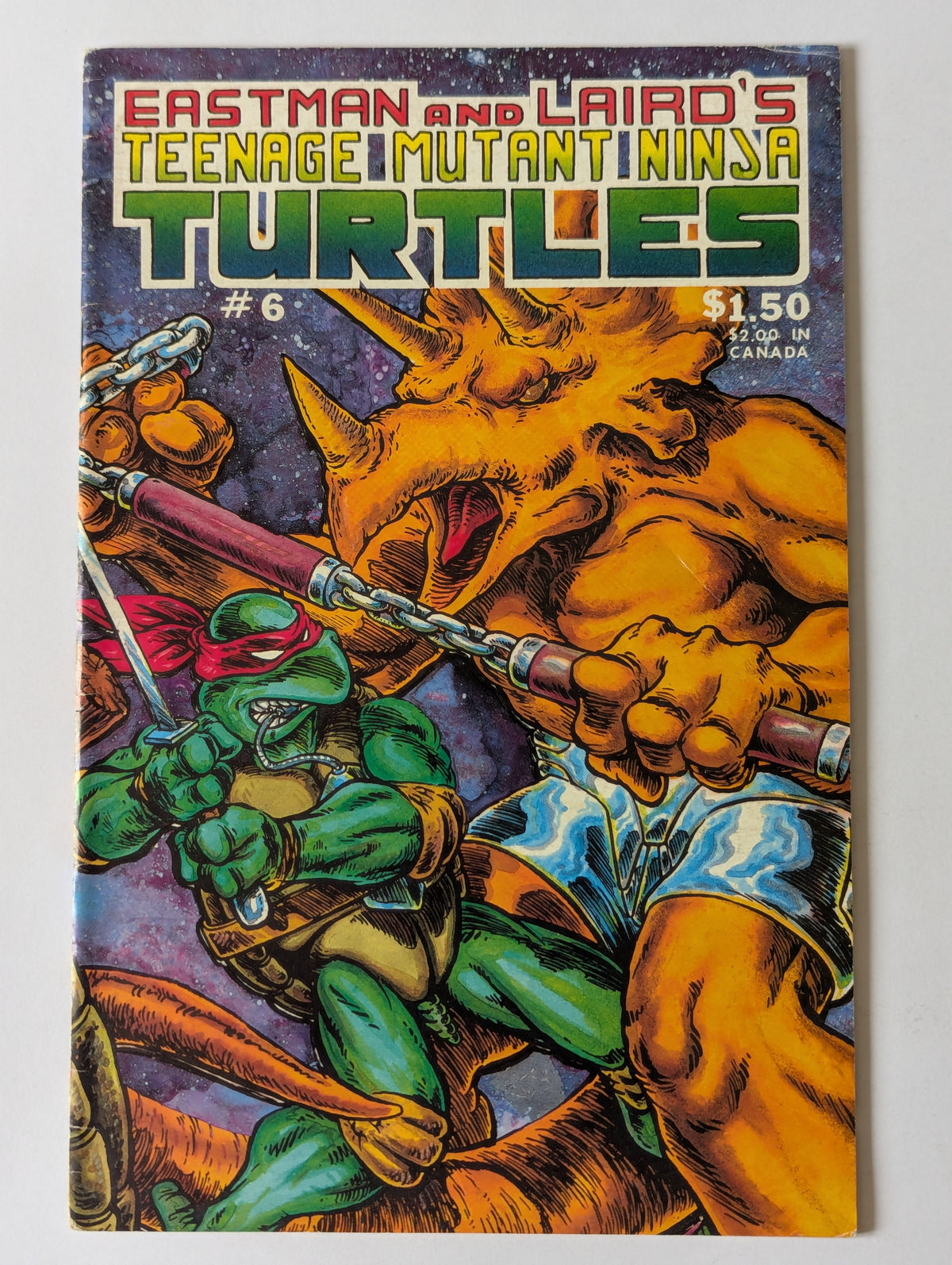 Teenage Mutant Ninja Turtles #6 Mirage Comic Book