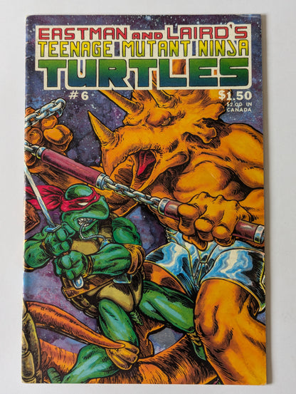 Teenage Mutant Ninja Turtles #6 Mirage Comic Book