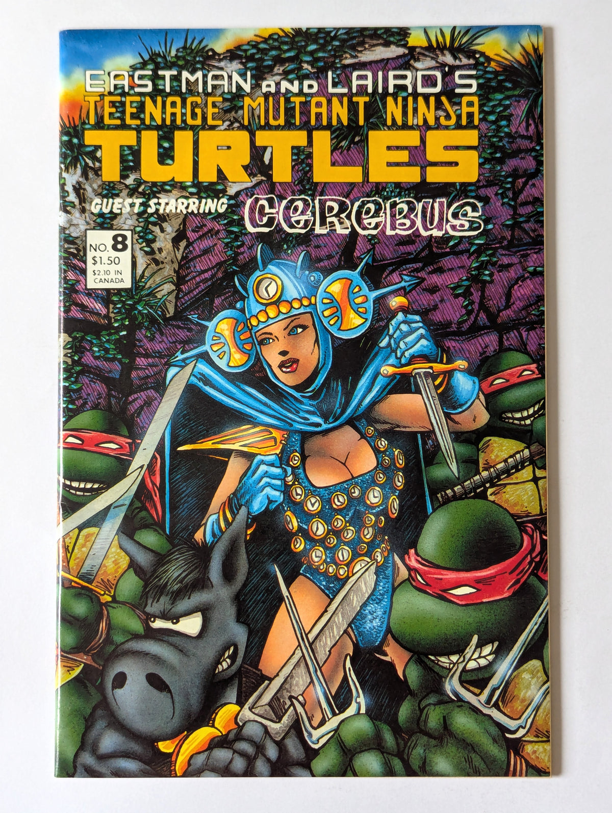 Teenage Mutant Ninja Turtles #8 Mirage Comic Book