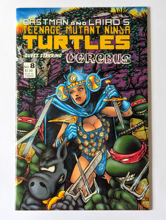Teenage Mutant Ninja Turtles #8 Mirage Comic Book