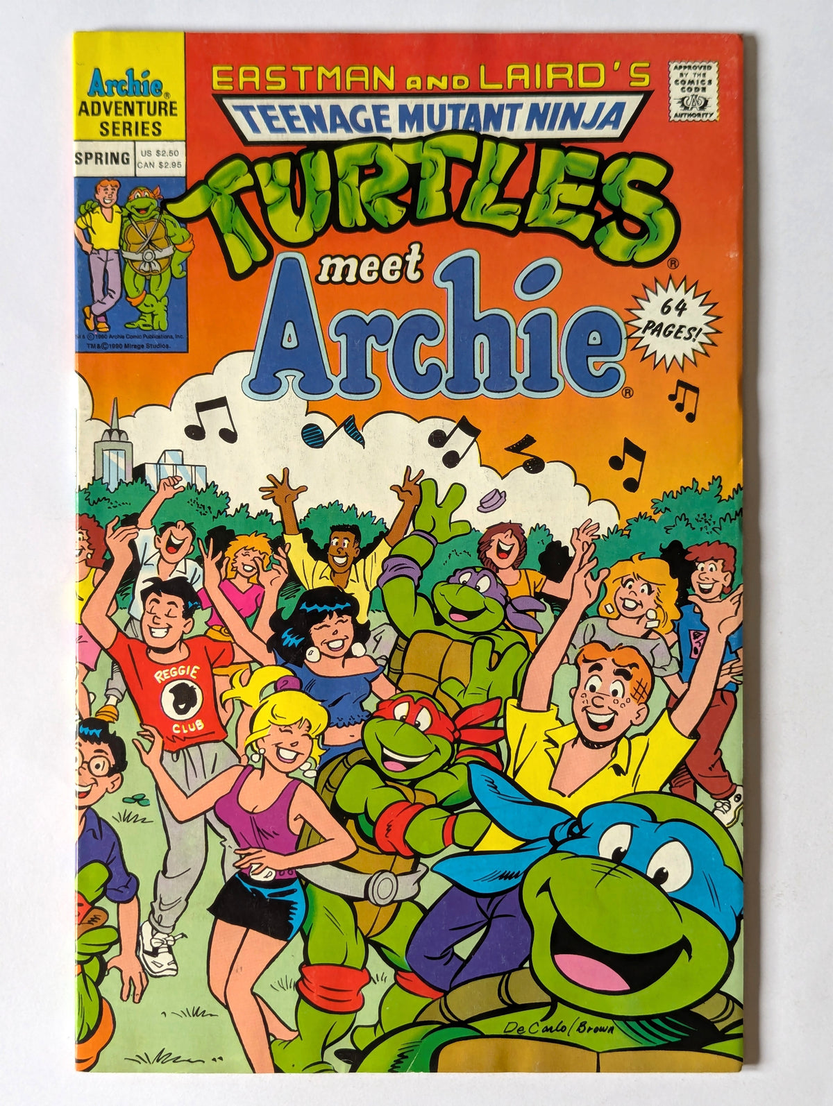 Teenage Mutant Ninja Turtles Meet Archie #1 Archie Comic Book