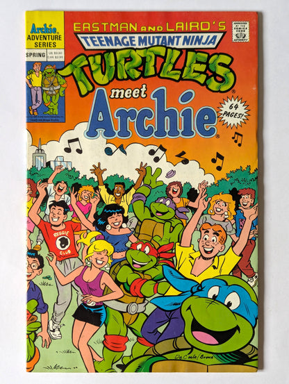 Teenage Mutant Ninja Turtles Meet Archie #1 Archie Comic Book