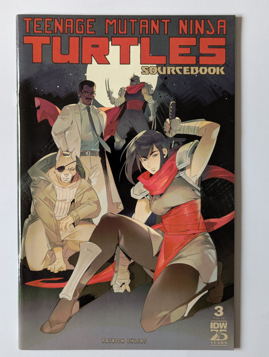 Teenage Mutant Ninja Turtles Sourcebook #3 IDW Comic Book