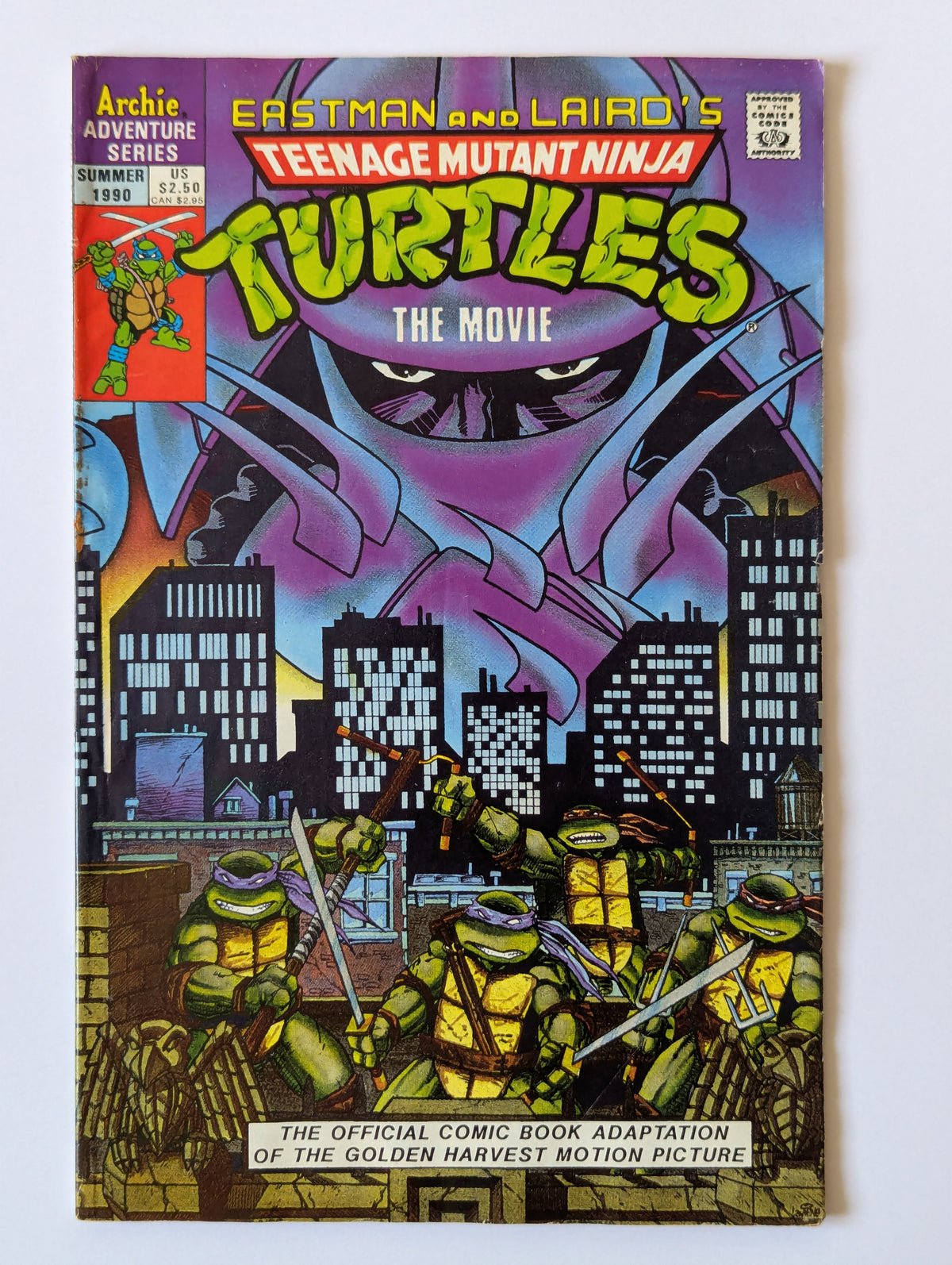 Teenage Mutant Ninja Turtles The Movie - Archie Comics – Comicish
