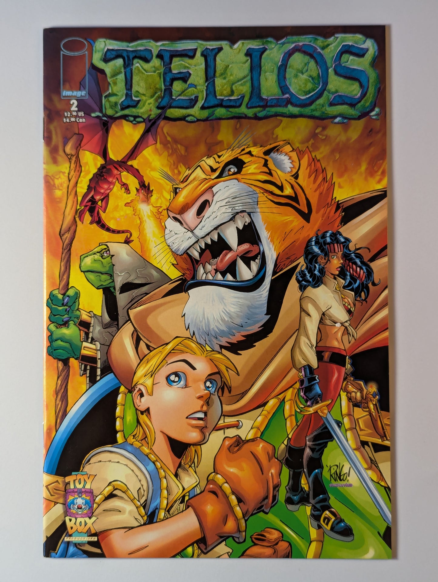 Tellos #2 Image Comic Book