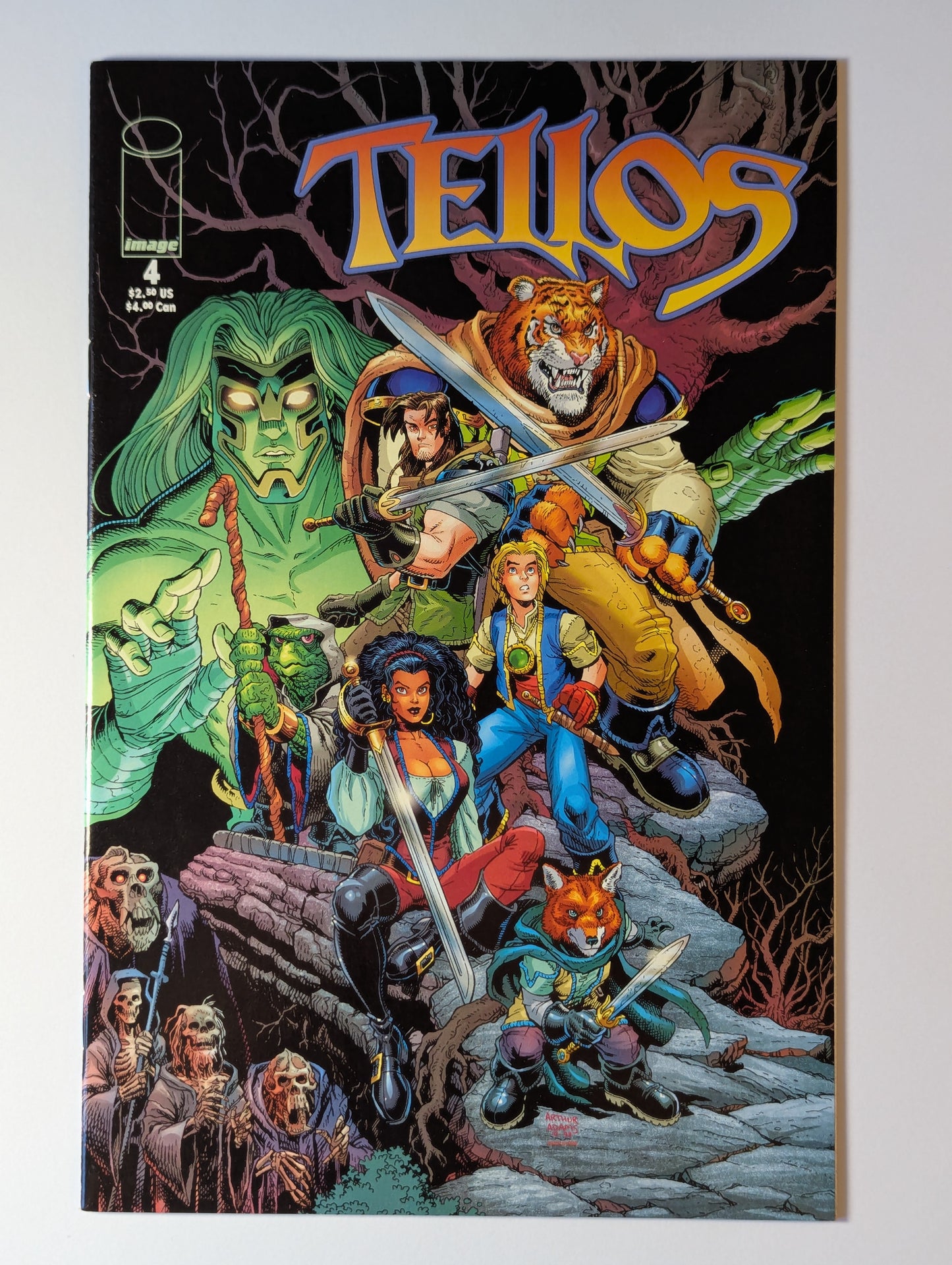Tellos #4 Image Comic Book