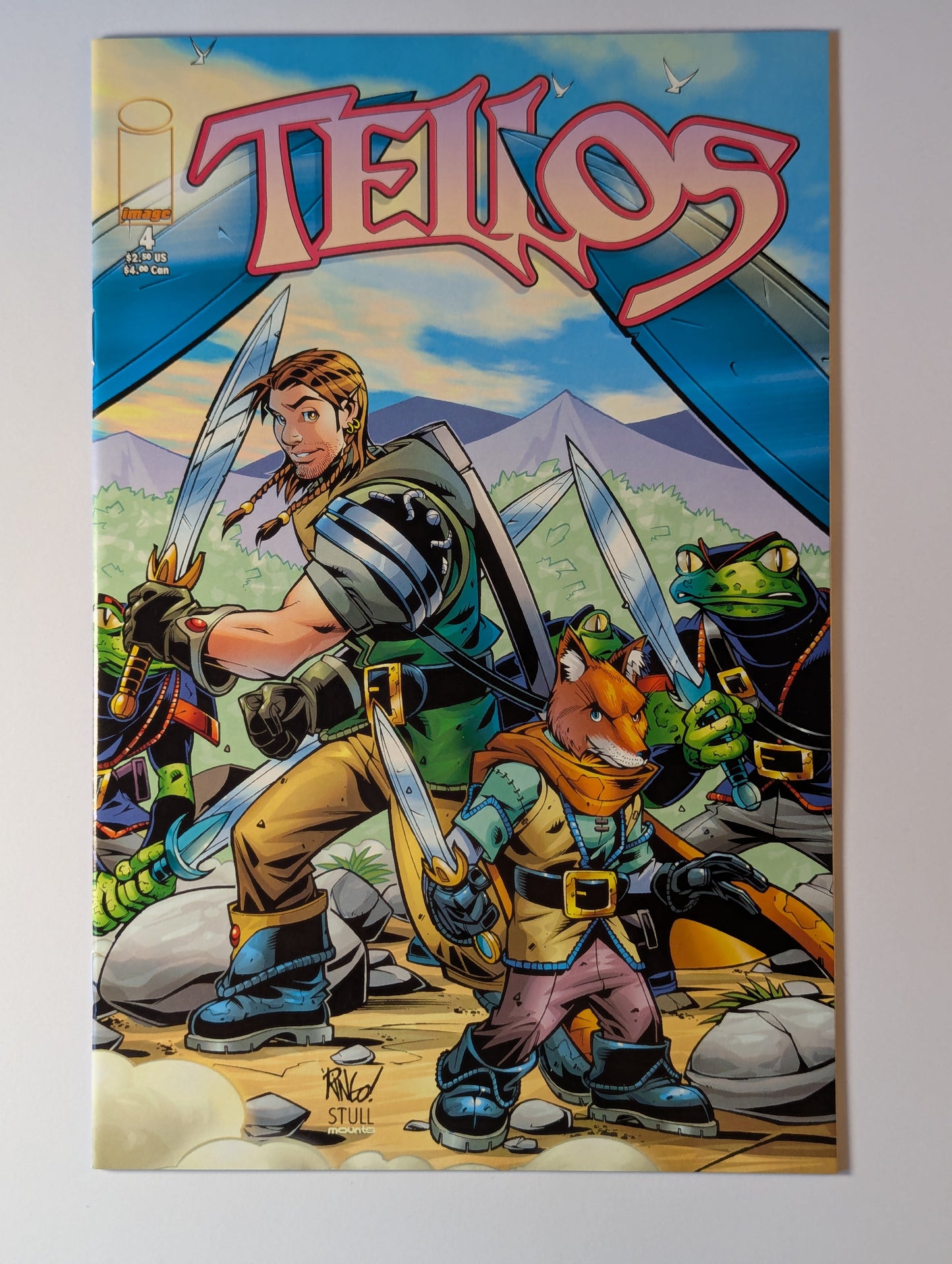 Tellos #4 Image Comic Book