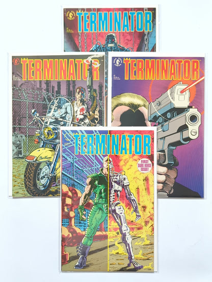 Terminator #1-4 Complete Limited Series Dark Horse Comic Book Set