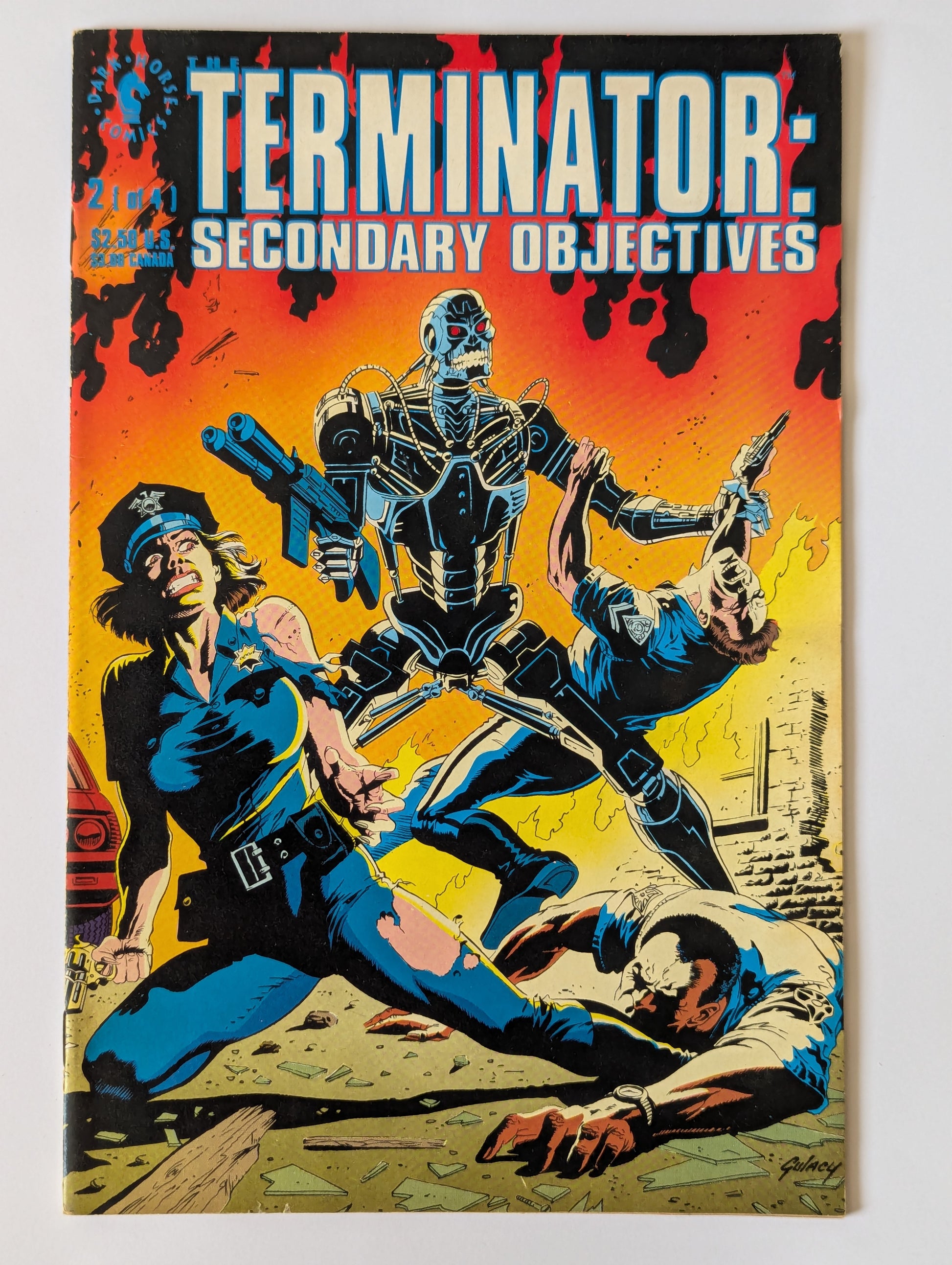 Terminator Secondary Objectives #2 Dark Hors Comic Book