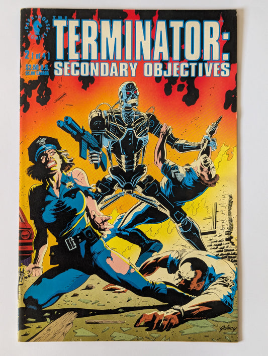 Terminator Secondary Objectives #2 Dark Hors Comic Book