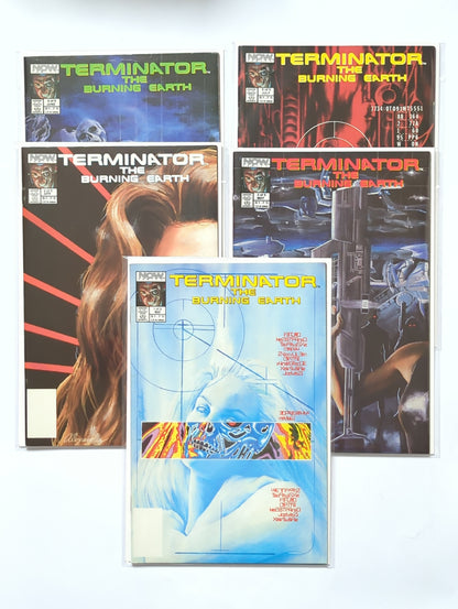 Terminator The Burning Earth #1-5 Complete Limited Series Dark Horse Comic Book Set
