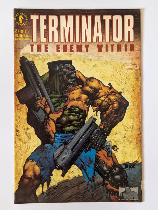 Terminator The Enemy Within #2 Dark Horse Comic Book