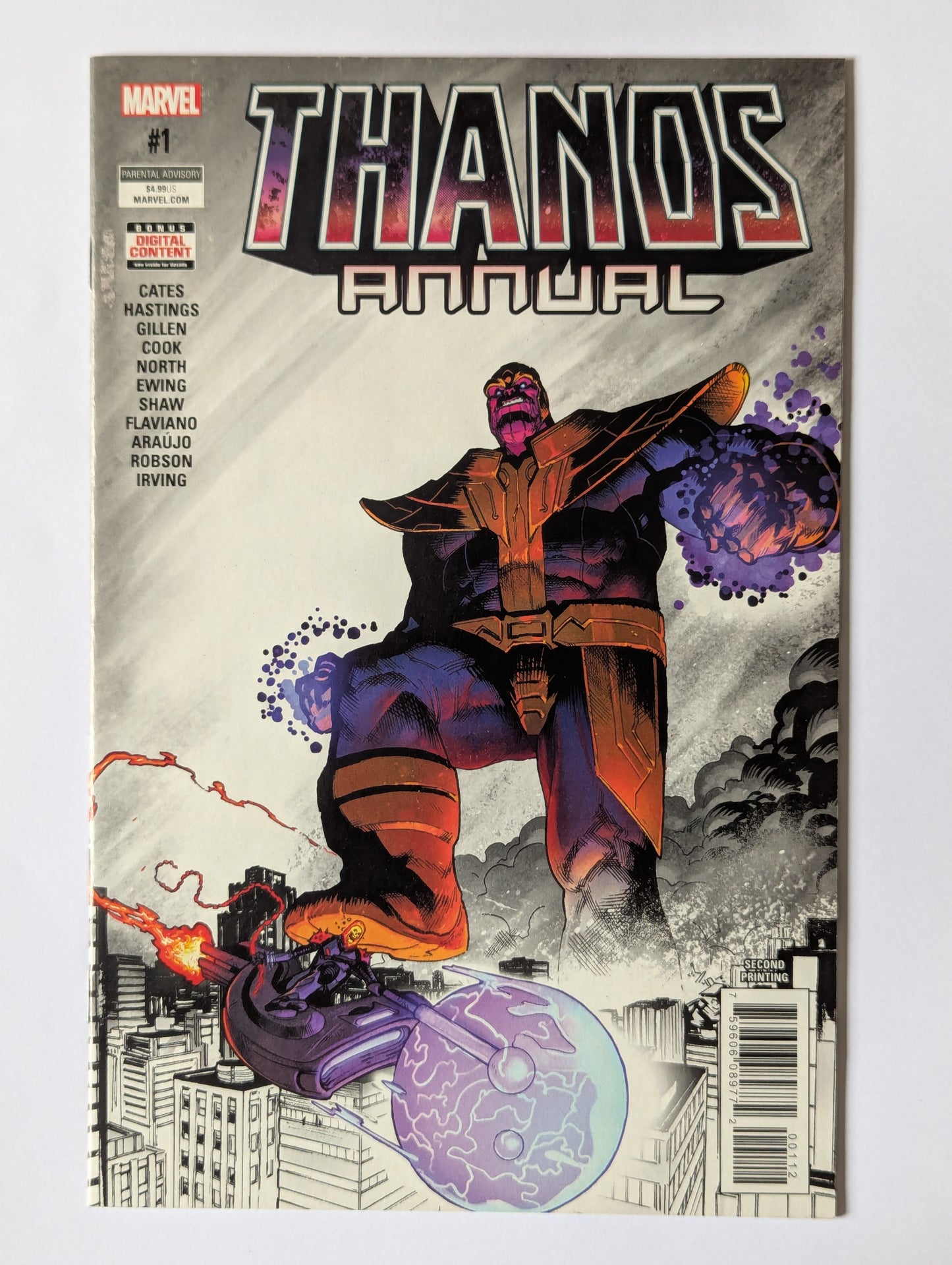 Thanos Annual #1 Marvel Comic Book