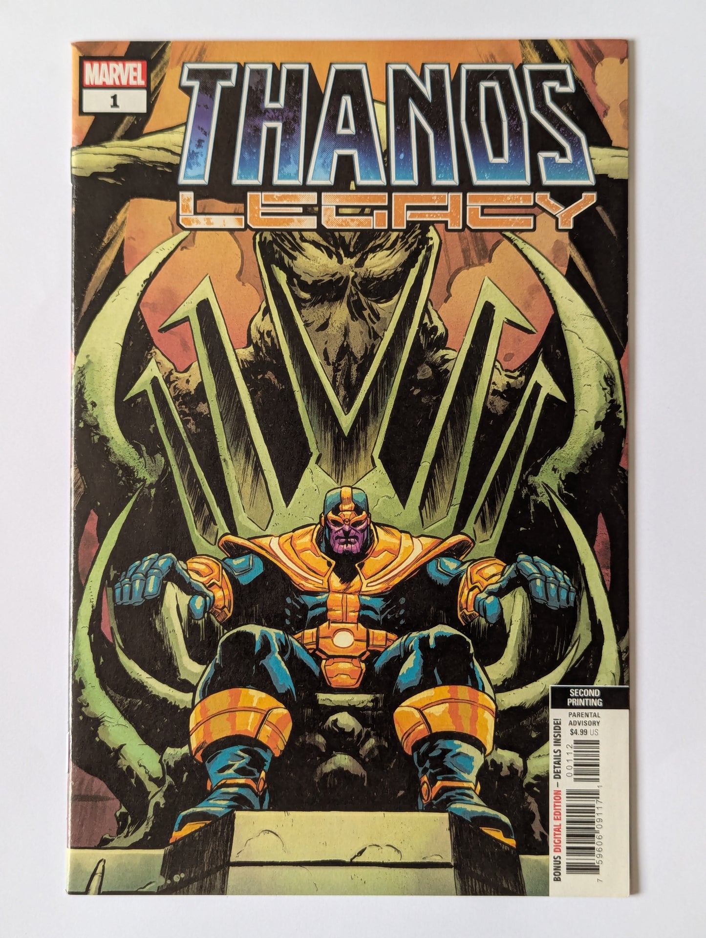 Thanos Legacy #1 Marvel Comic Book