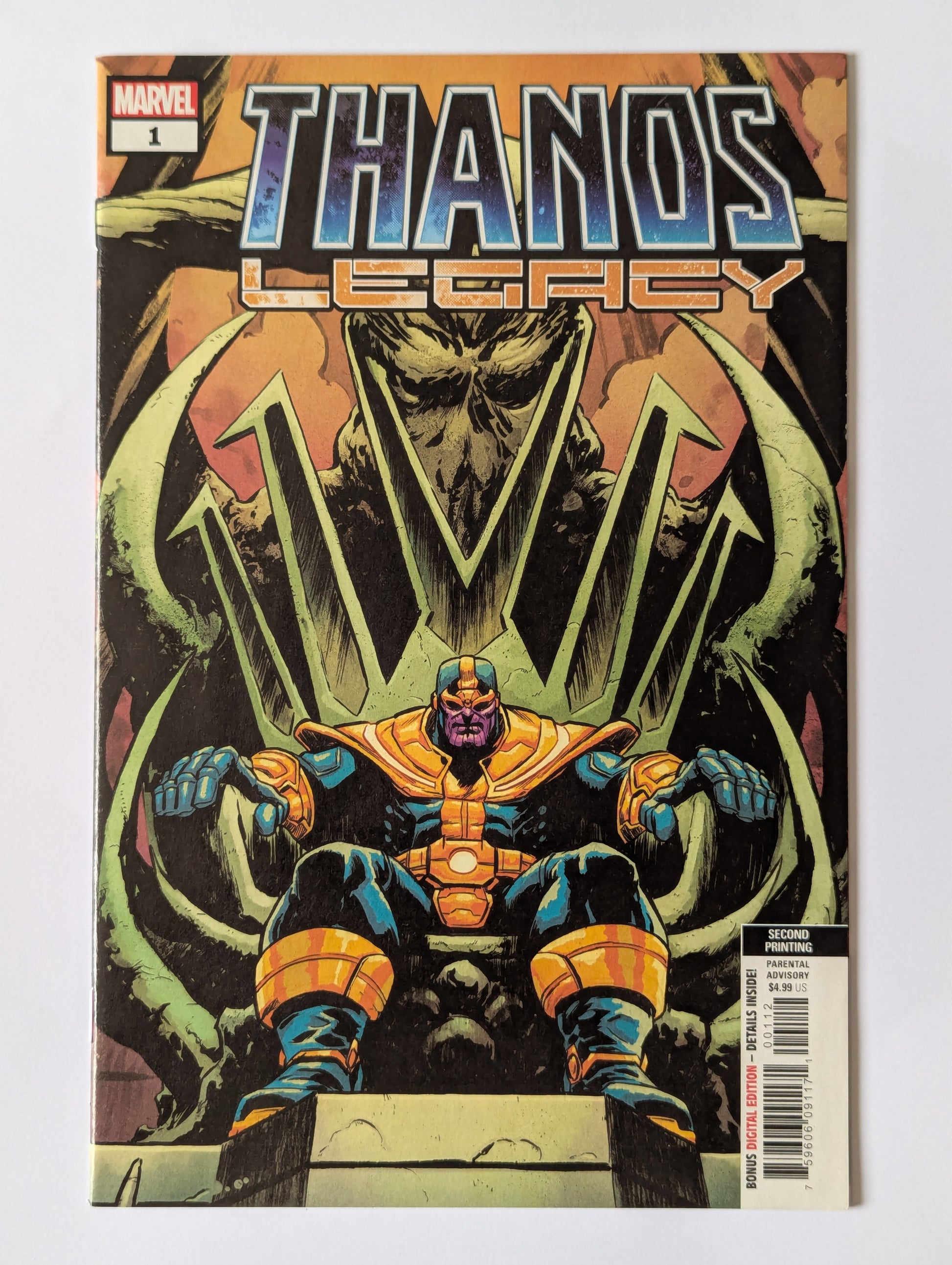 Thanos Legacy #1 Marvel Comic Book